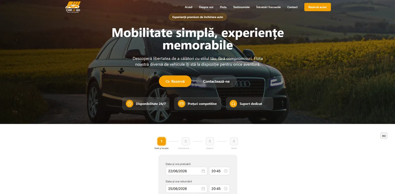 Car2Go website